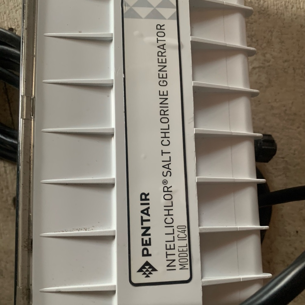Pentair salt cell for 20k gallons. Requires control system